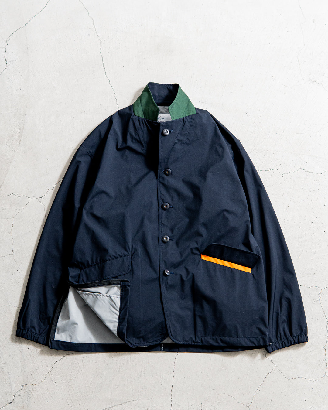 通販] UNTRACE (アントレース) 3L Stand Collar Coat_185 商品ページ