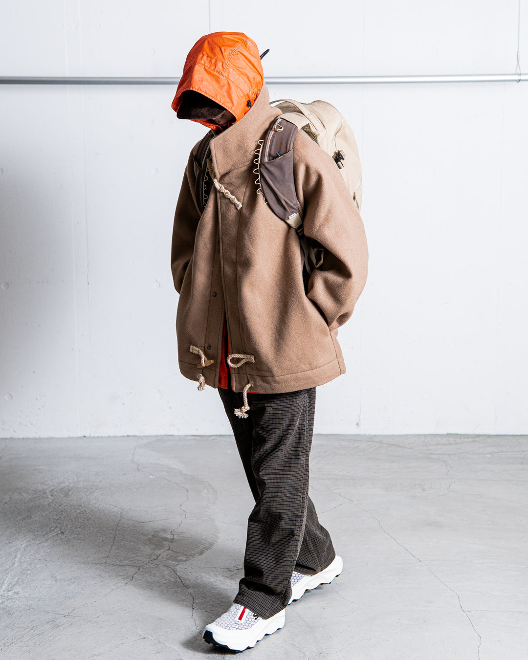 is-ness DUFFLE SMOCKS COAT