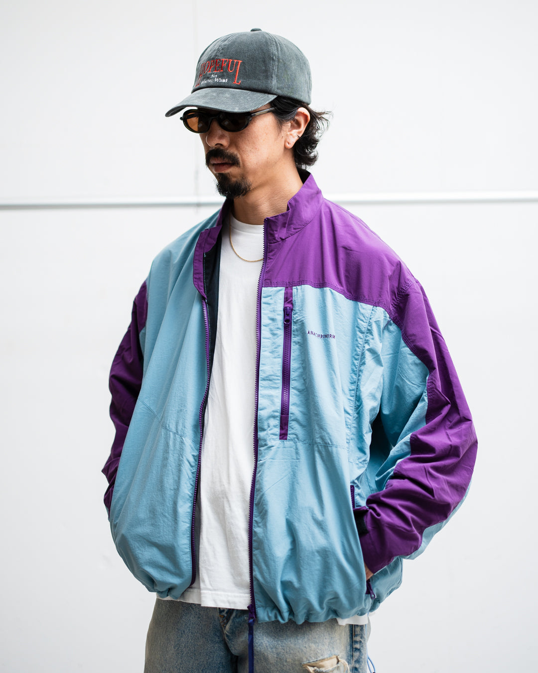 ANACHRONORM EXCHANGE PATTERN NYLON JACKET