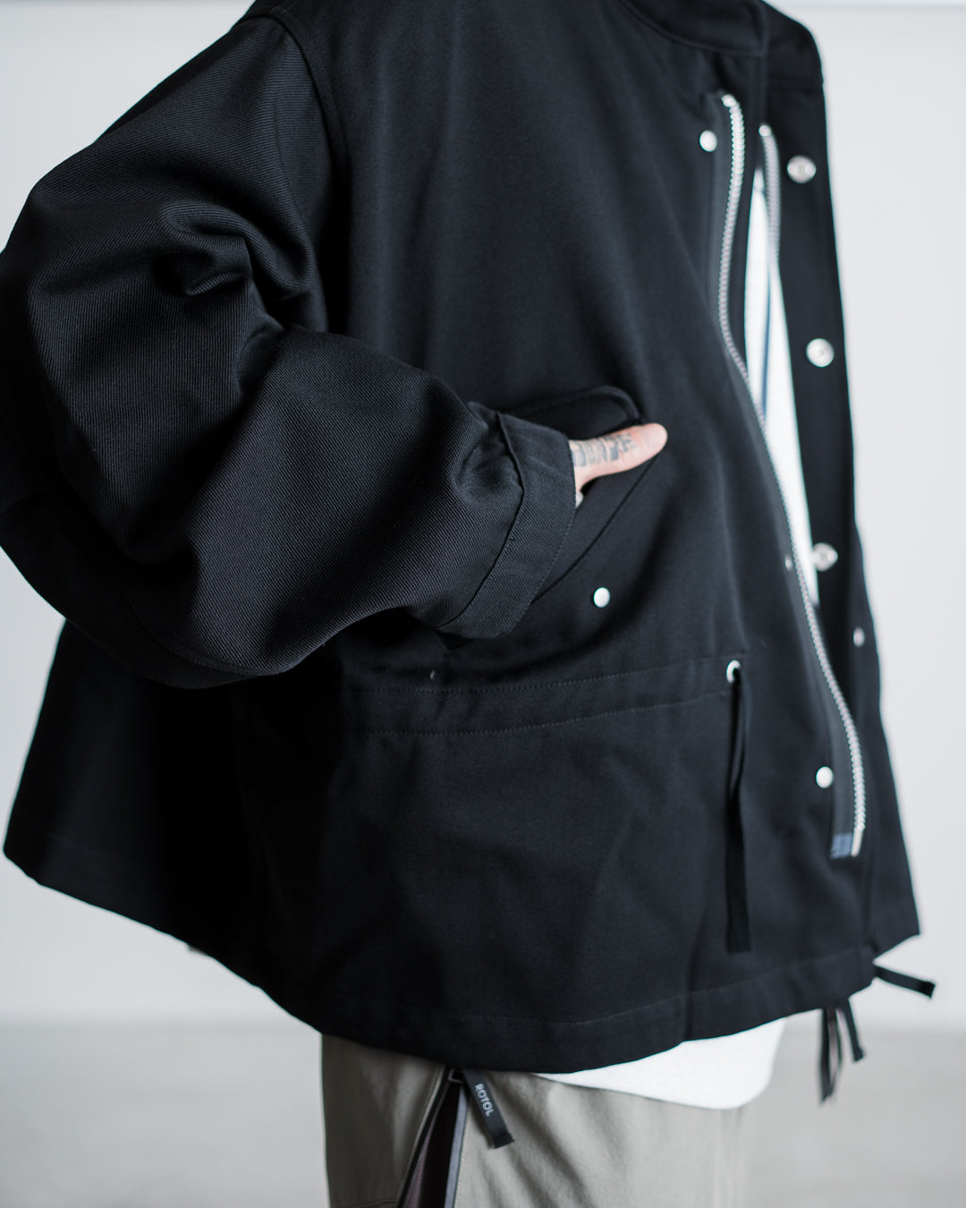 Name. COTTON/WOOL KERSEY M-65 SHORT JACKET