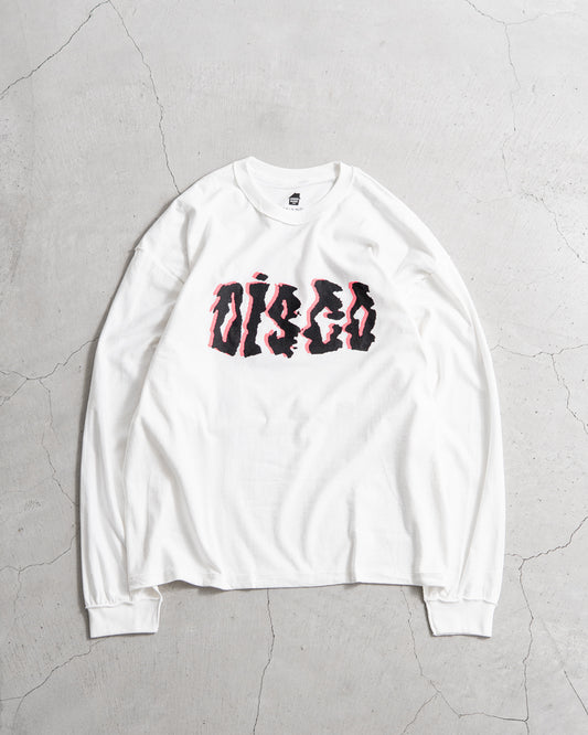 ISNESS MUSIC DISCO PUNK LONG SLEEVE T-SHIRT