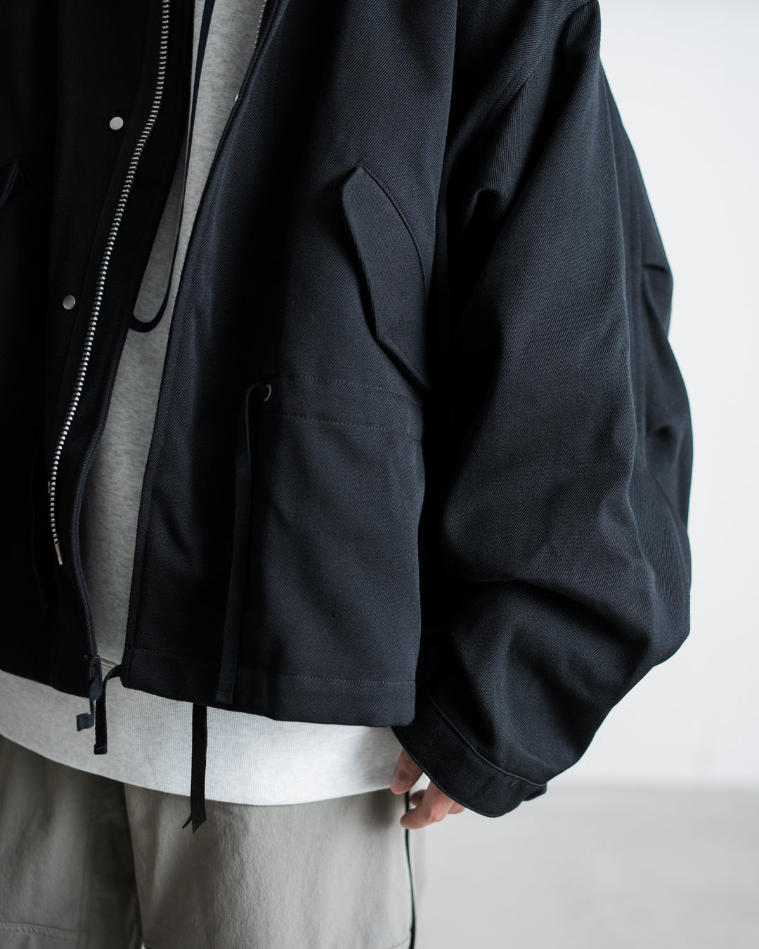 Name. COTTON/WOOL KERSEY M-65 SHORT JACKET