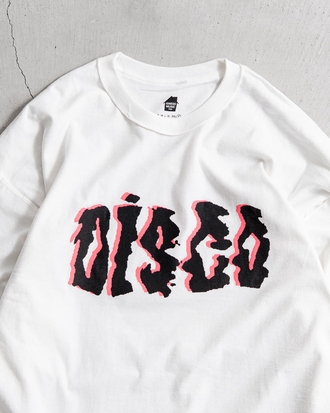 ISNESS MUSIC DISCO PUNK LONG SLEEVE T-SHIRT