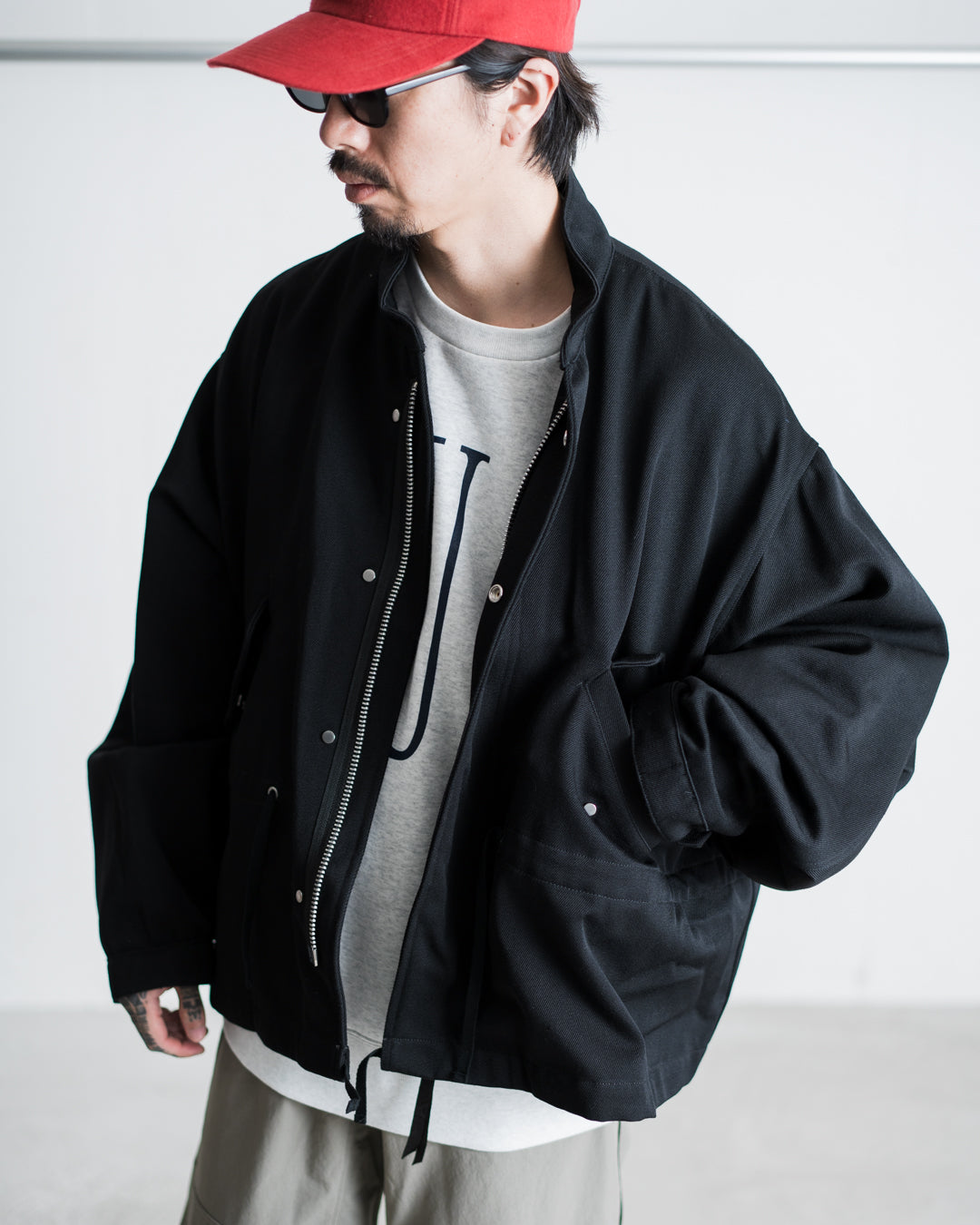 Name. COTTON/WOOL KERSEY M-65 SHORT JACKET