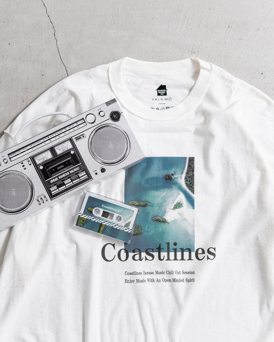 【Special Edition】ISNESS MUSIC Coastlines T-SHIRT with cassette tape