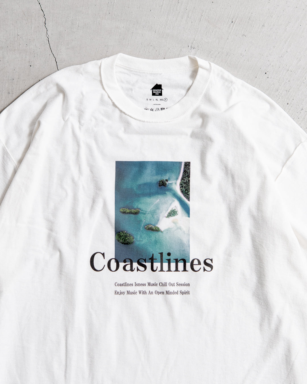 【Special Edition】ISNESS MUSIC Coastlines T-SHIRT with cassette tape