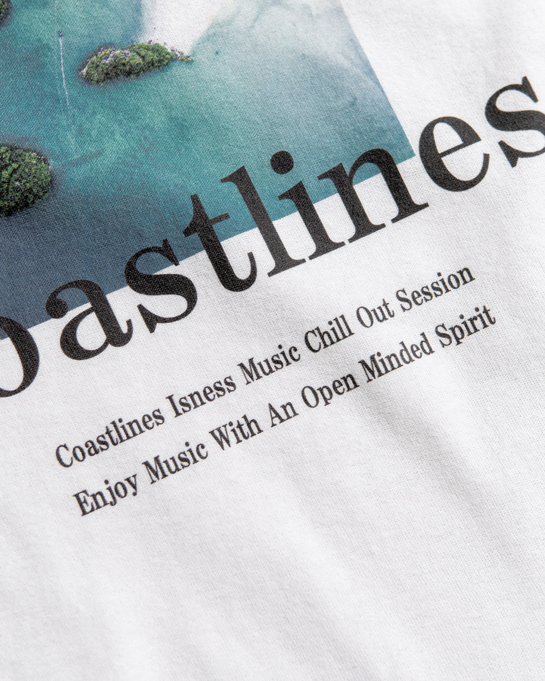 【Special Edition】ISNESS MUSIC Coastlines T-SHIRT with cassette tape