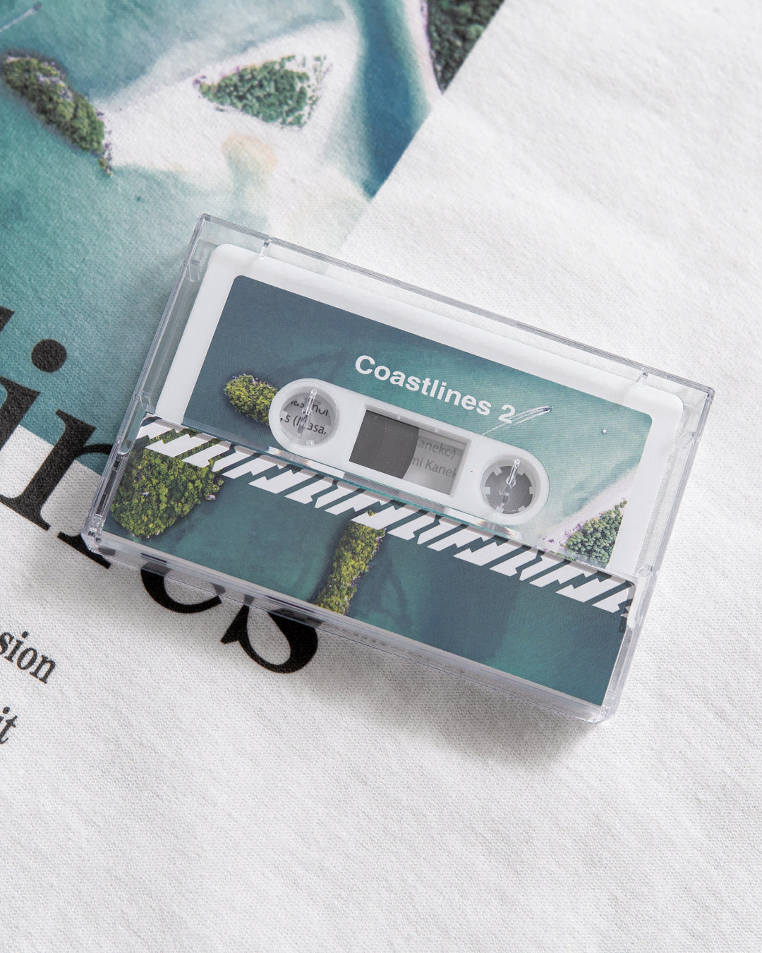 【Special Edition】ISNESS MUSIC Coastlines T-SHIRT with cassette tape