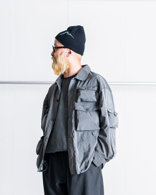 JUGEM TECH SHIRTS BLSN / WOOL & RIP