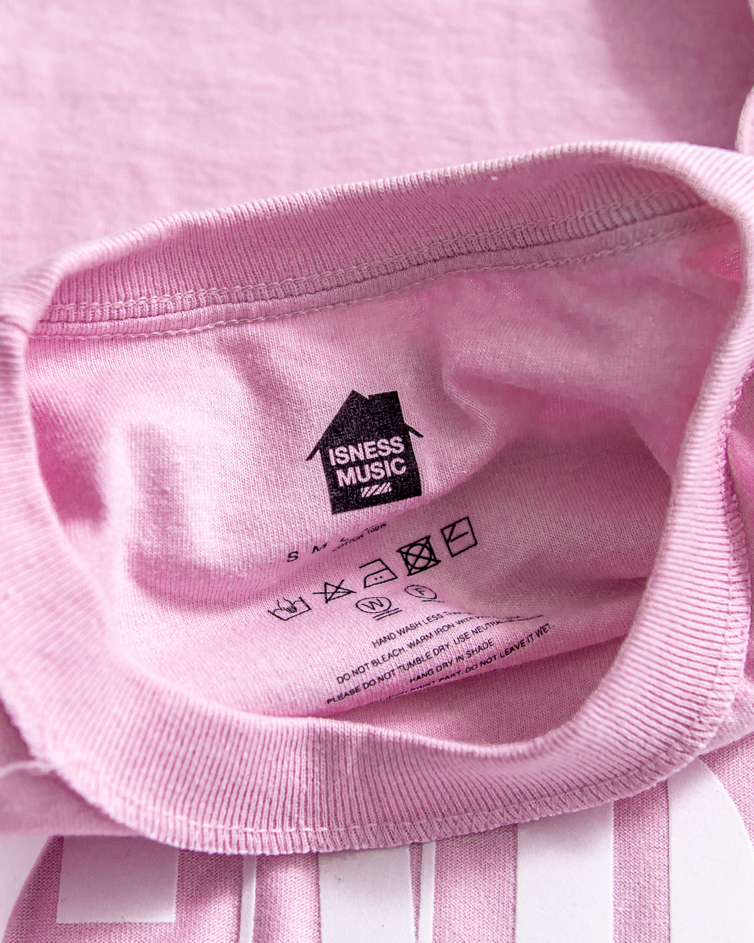 ISNESS MUSIC HI-NRG LONG SLEEVE T-SHIRT