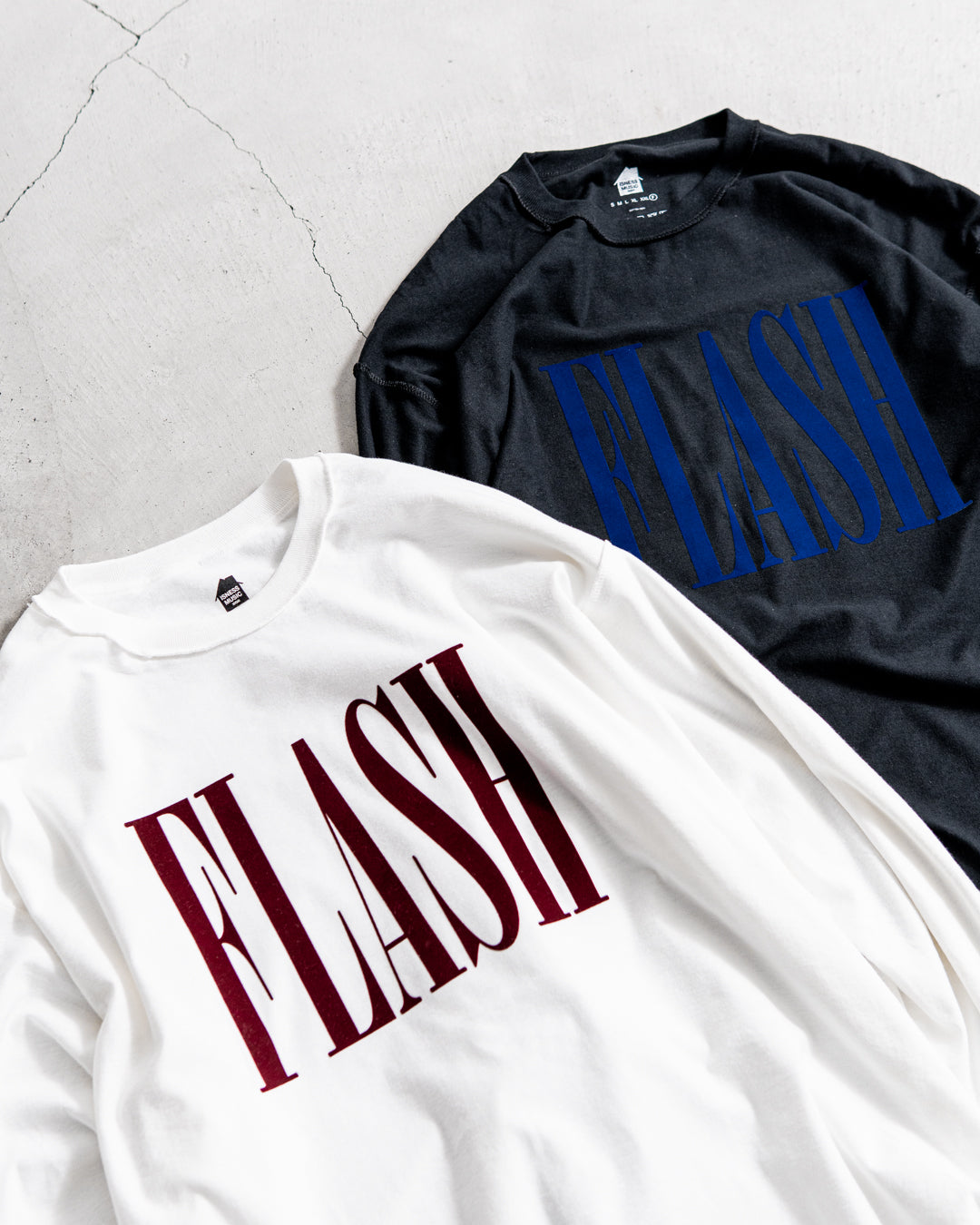 ISNESS MUSIC FLASH LONG SLEEVE T-SHIRT