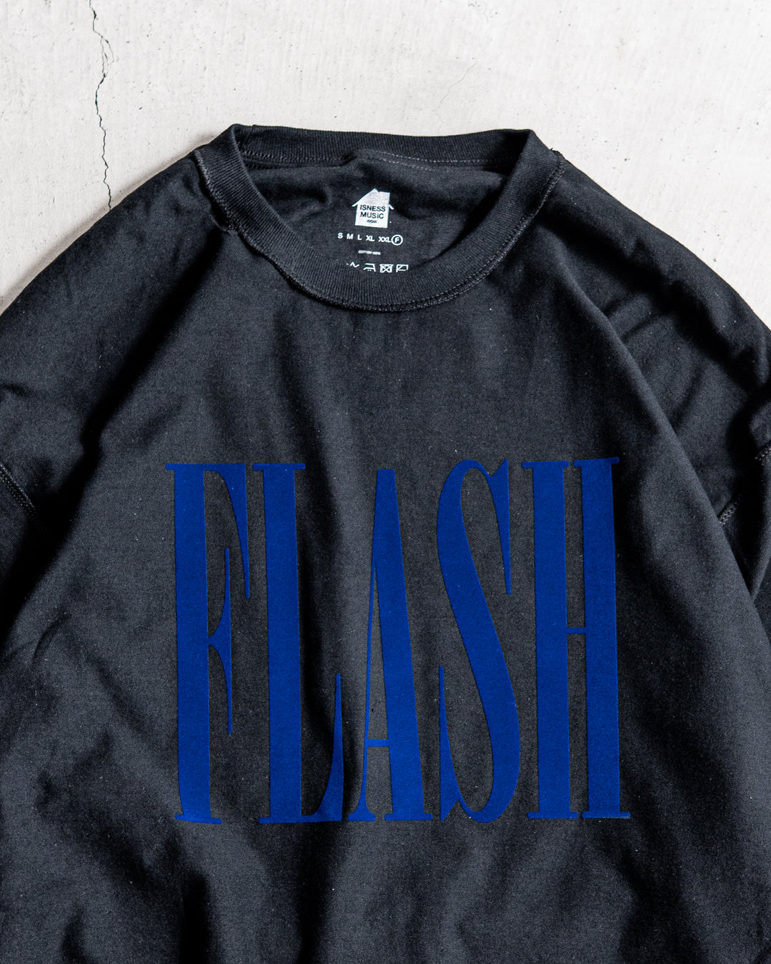 ISNESS MUSIC FLASH LONG SLEEVE T-SHIRT