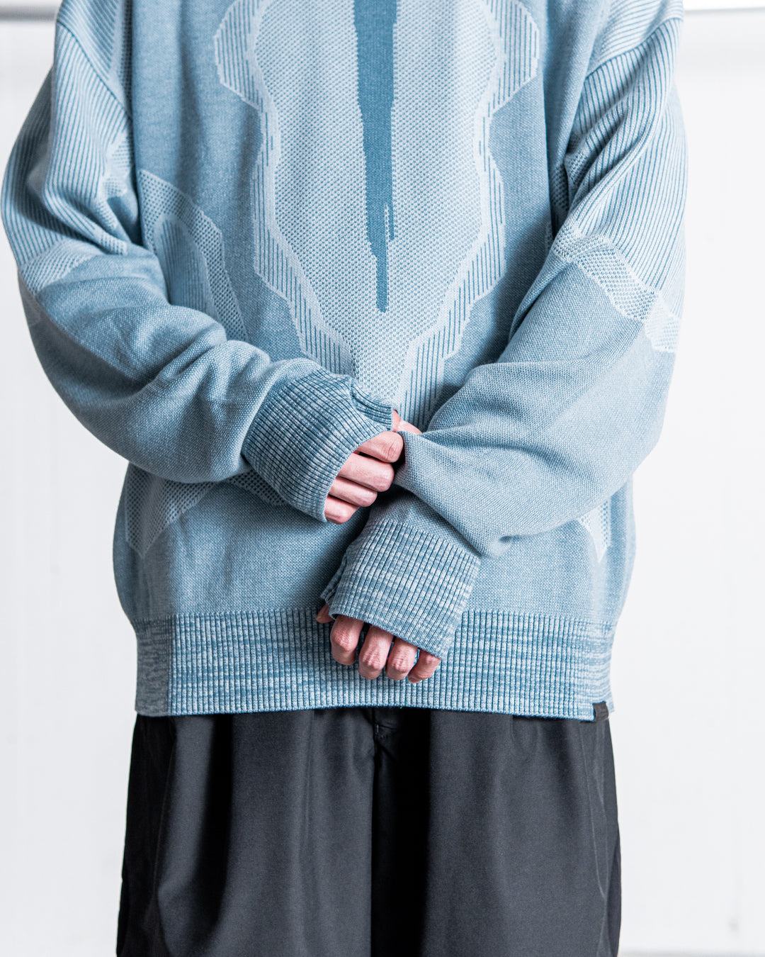 YDOT KNIT CREW NECK P/O