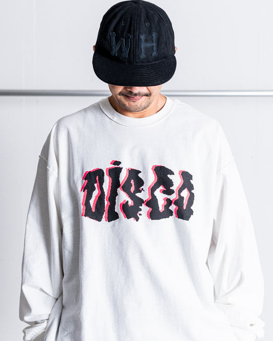 ISNESS MUSIC DISCO PUNK LONG SLEEVE T-SHIRT