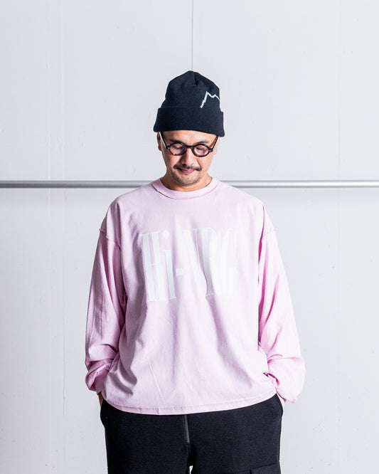 ISNESS MUSIC HI-NRG LONG SLEEVE T-SHIRT