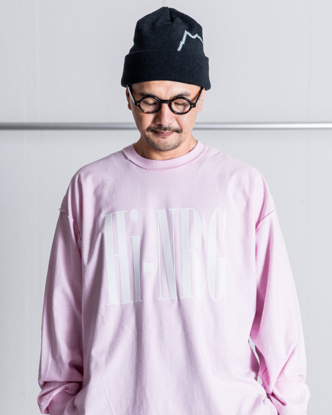 ISNESS MUSIC HI-NRG LONG SLEEVE T-SHIRT