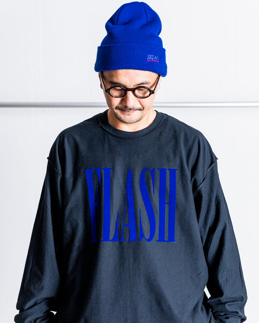 ISNESS MUSIC FLASH LONG SLEEVE T-SHIRT