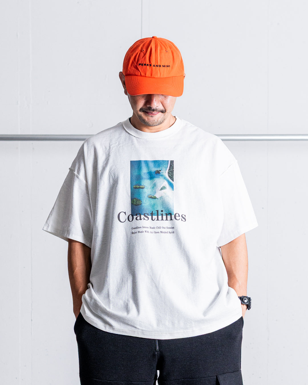 【Special Edition】ISNESS MUSIC Coastlines T-SHIRT with cassette tape