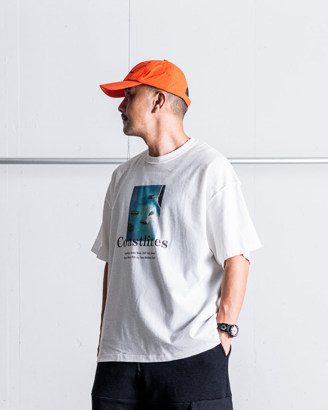 【Special Edition】ISNESS MUSIC Coastlines T-SHIRT with cassette tape