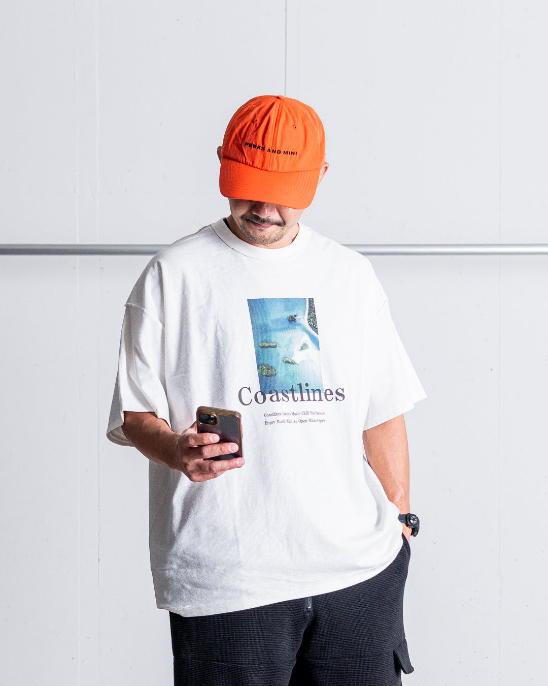 【Special Edition】ISNESS MUSIC Coastlines T-SHIRT with cassette tape