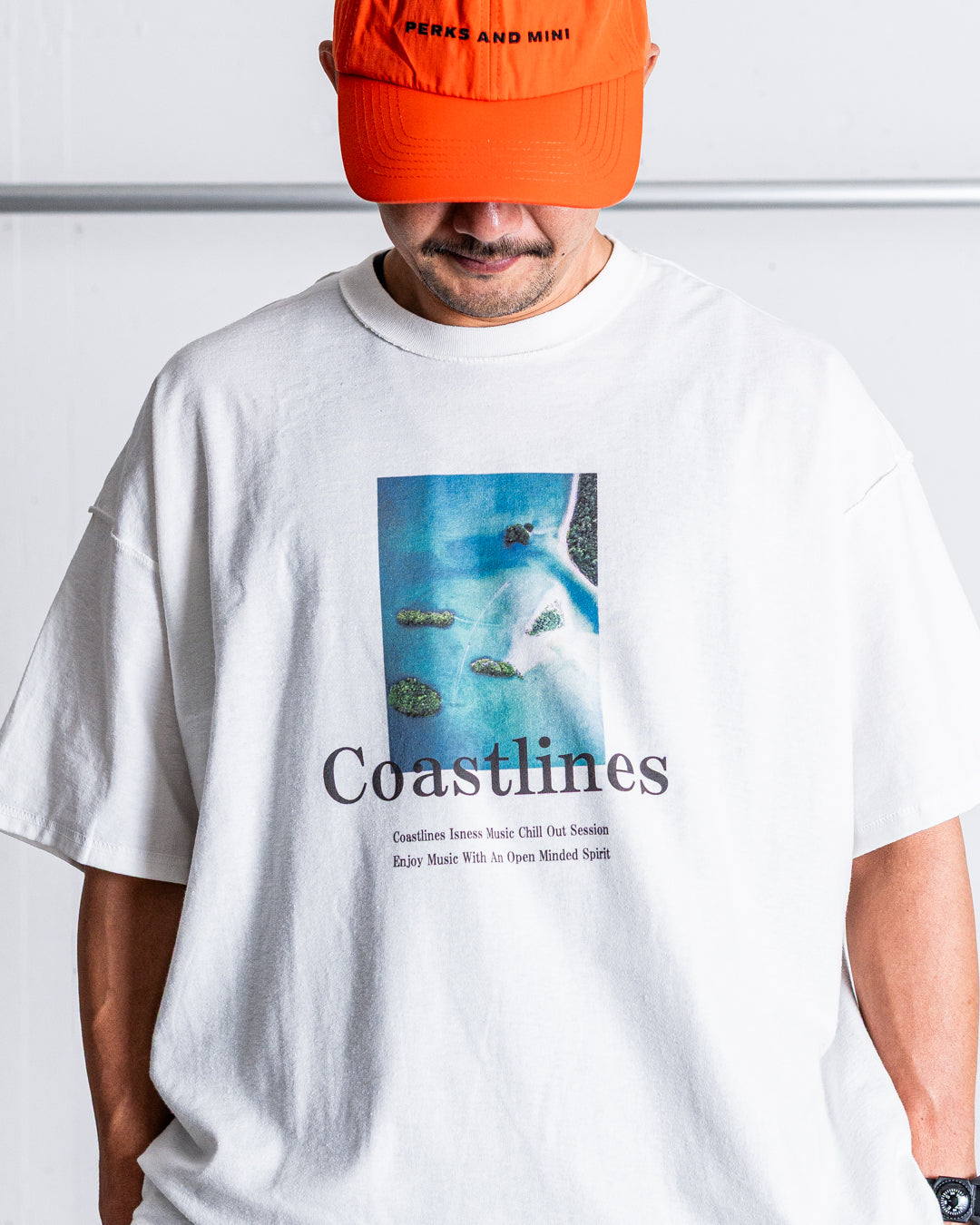 【Special Edition】ISNESS MUSIC Coastlines T-SHIRT with cassette tape