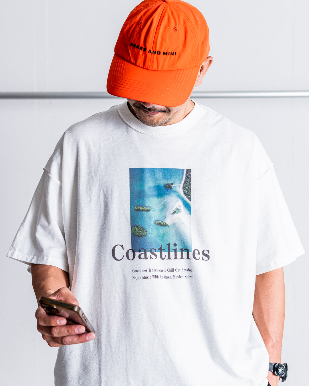 【Special Edition】ISNESS MUSIC Coastlines T-SHIRT with cassette tape