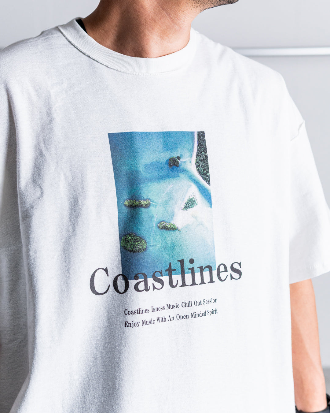 【Special Edition】ISNESS MUSIC Coastlines T-SHIRT with cassette tape