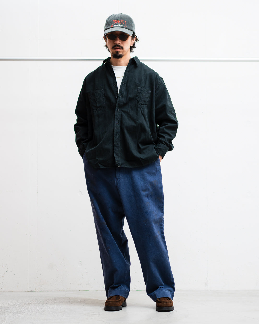 BOWWOW ESSENTIAL CHINO PANTS AGED