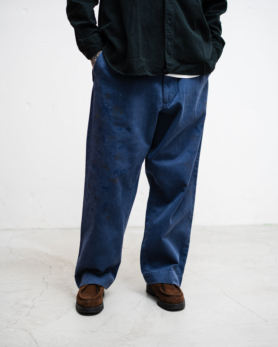 BOWWOW ESSENTIAL CHINO PANTS AGED