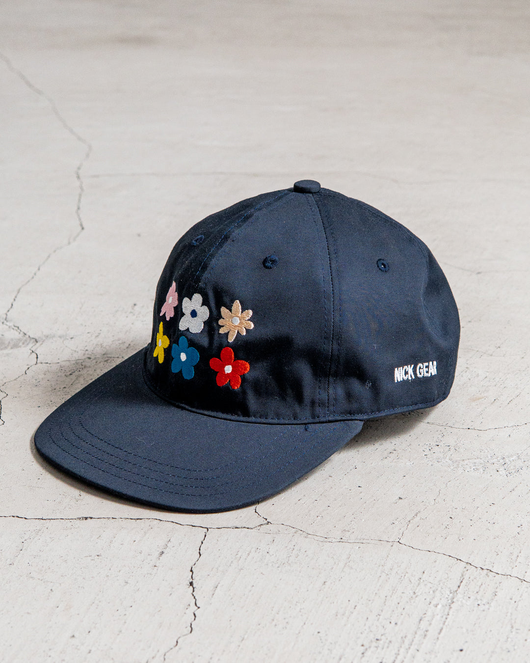 NICK GEAR Line Flower Cap