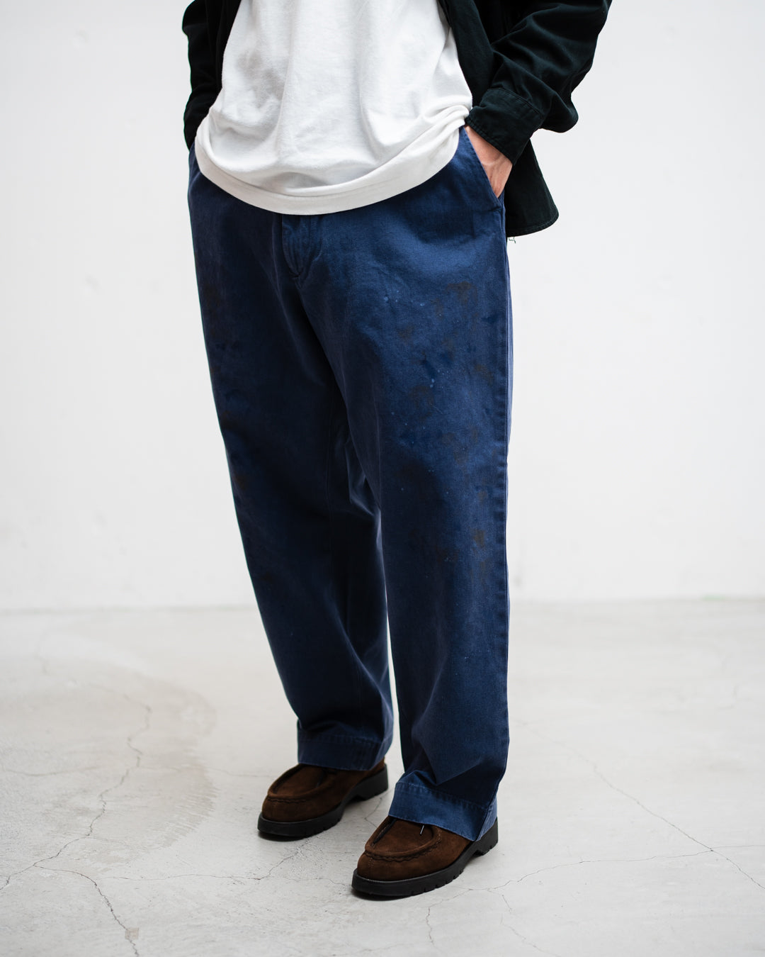 BOWWOW ESSENTIAL CHINO PANTS AGED