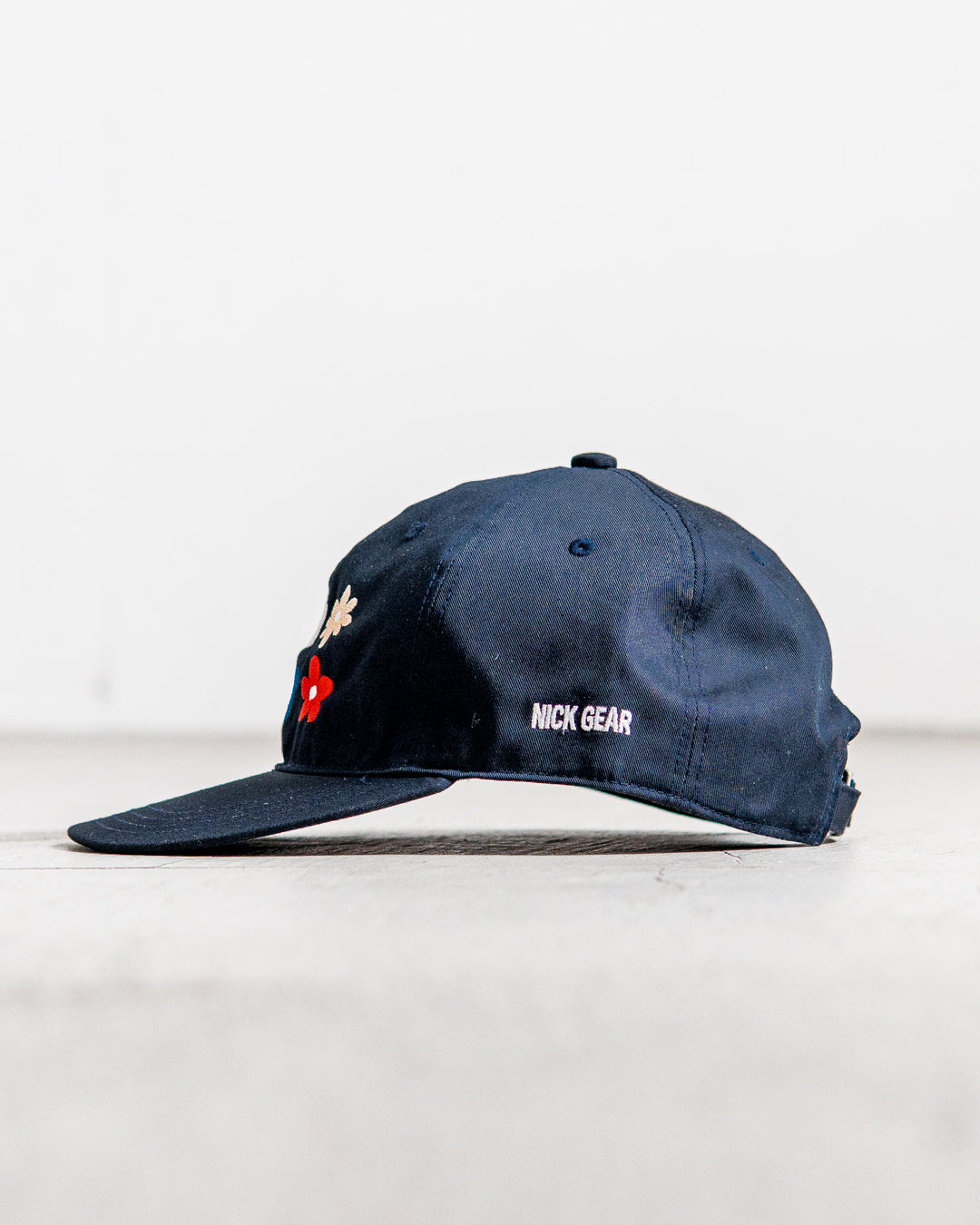 NICK GEAR Line Flower Cap