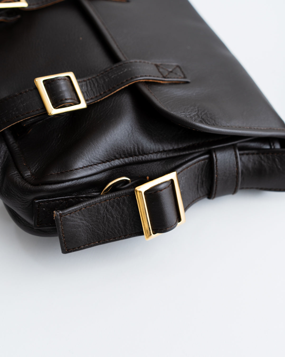 CCU FLAP SHOULDER BAG S - COW SKIN GLASS