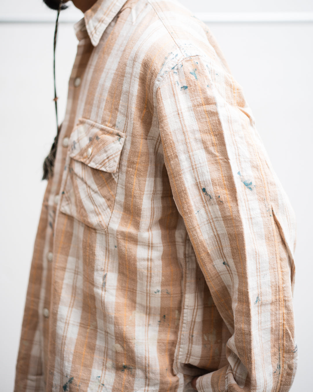 BOWWOW PAINTED PAINTER FLANNEL SHIRT