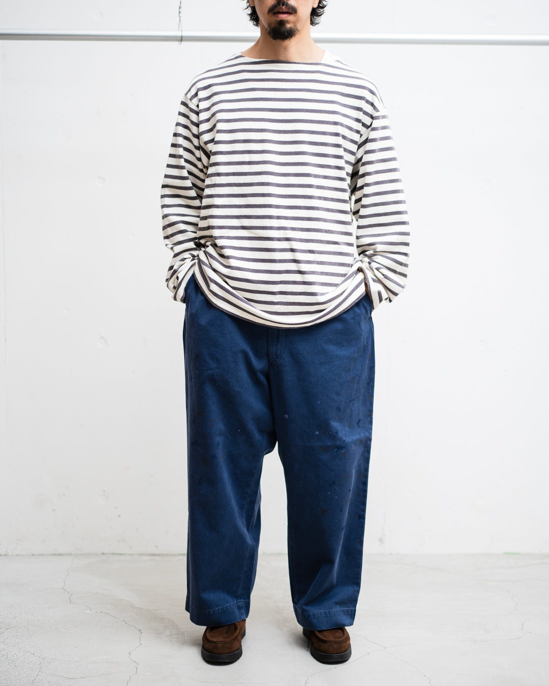 URU LONG SLEEVE BORDER TEE
