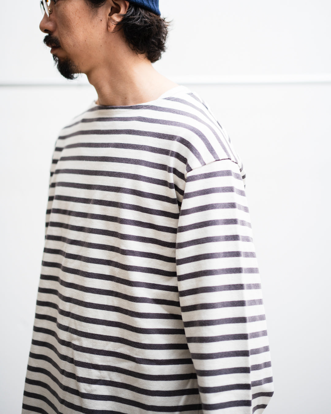 URU LONG SLEEVE BORDER TEE