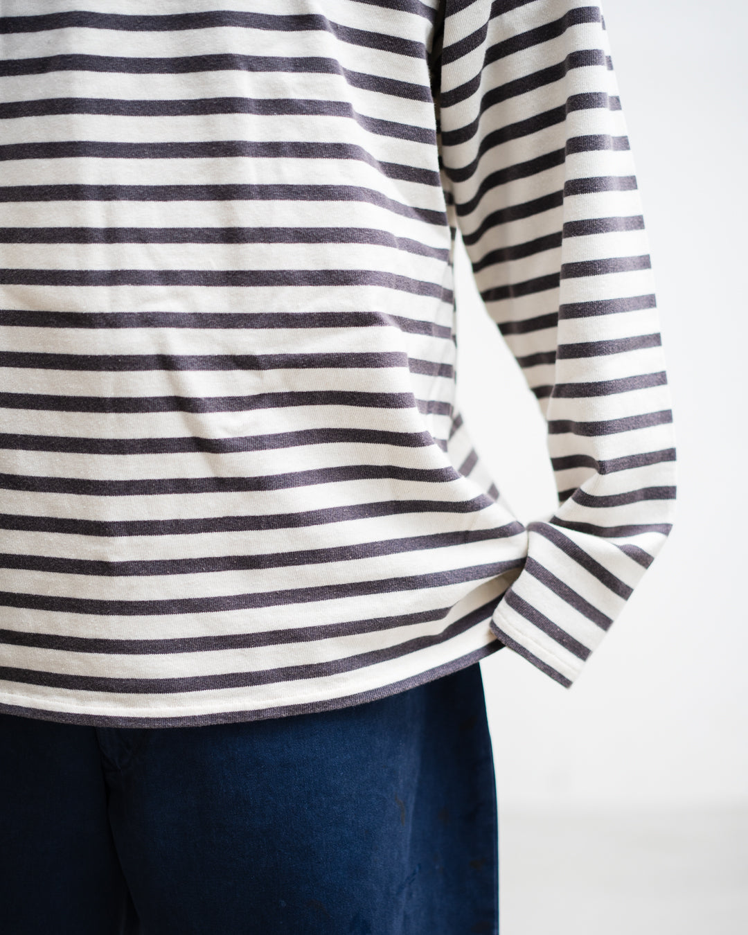 URU LONG SLEEVE BORDER TEE