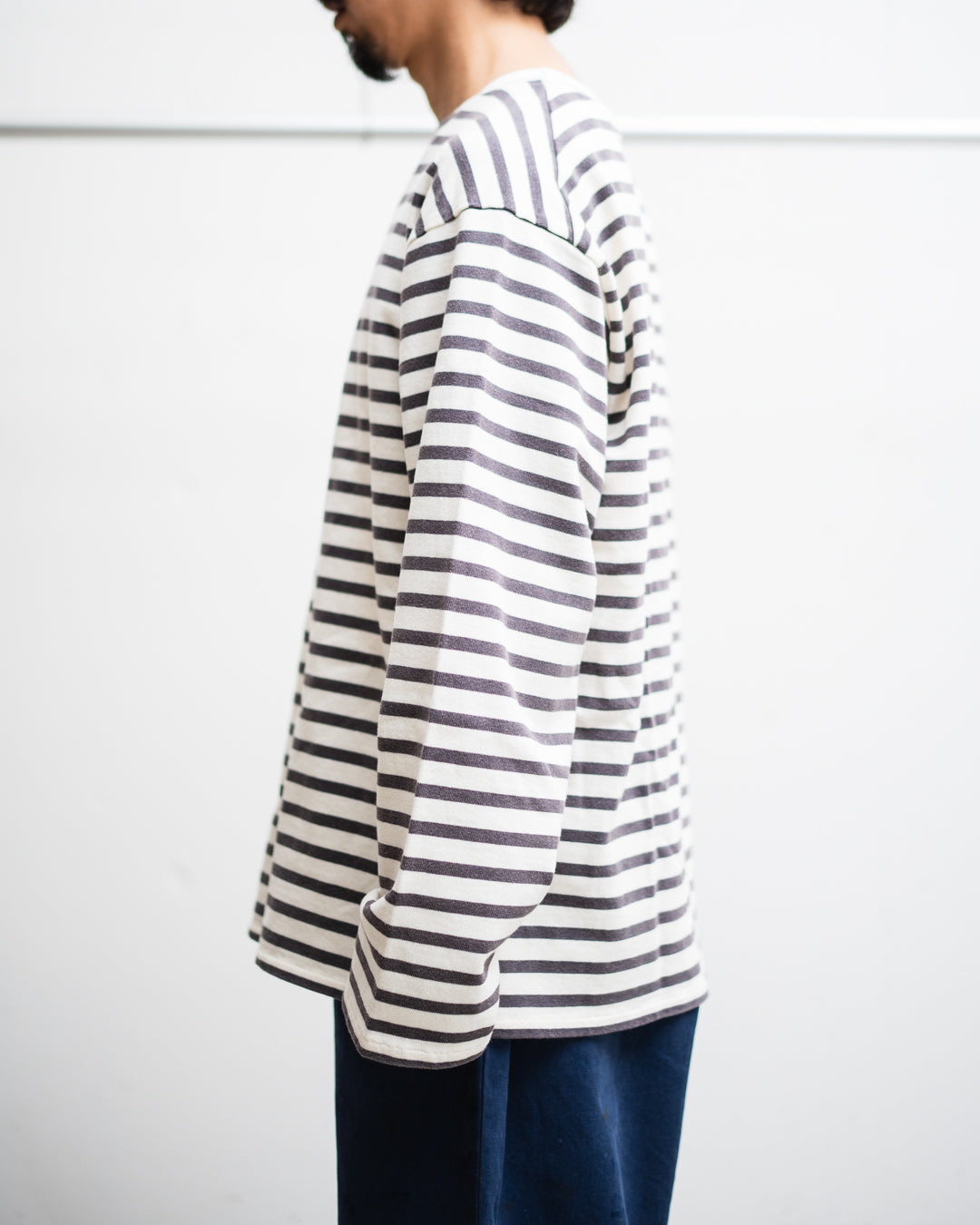 URU LONG SLEEVE BORDER TEE