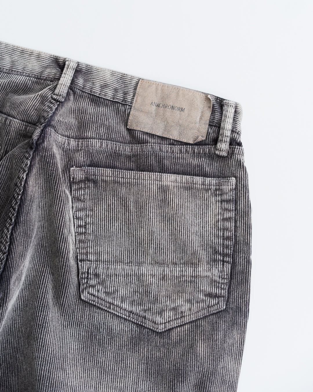 ANACHRONORM SULFUR DYED CORDUROY 5P WIDE PANTS AN325-W