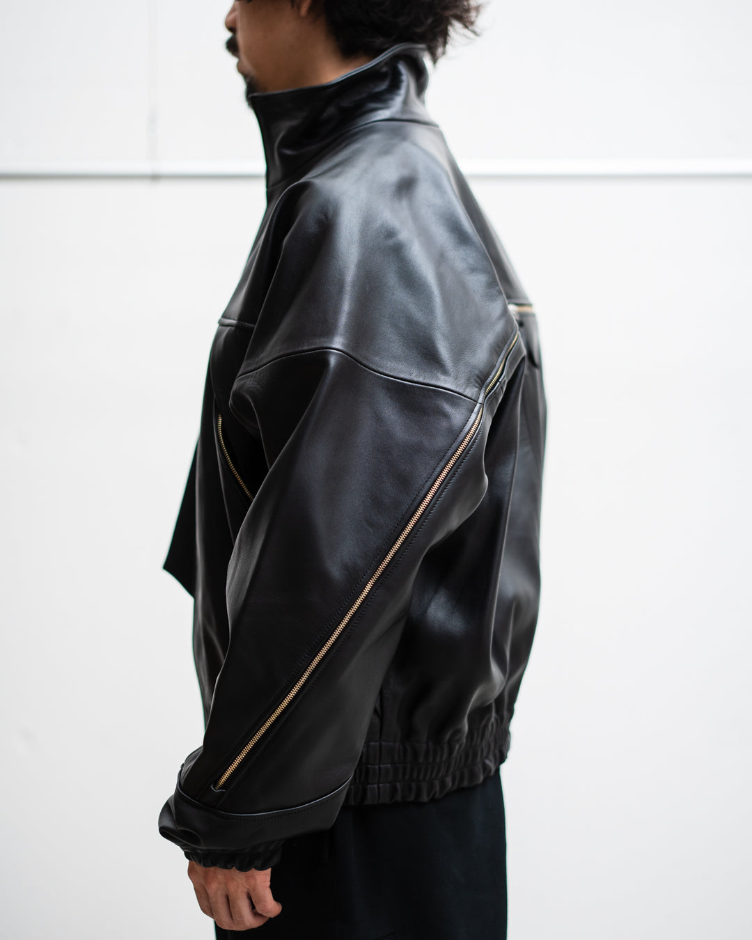 ROTOL LEATHER VENTILATION BLOUSON