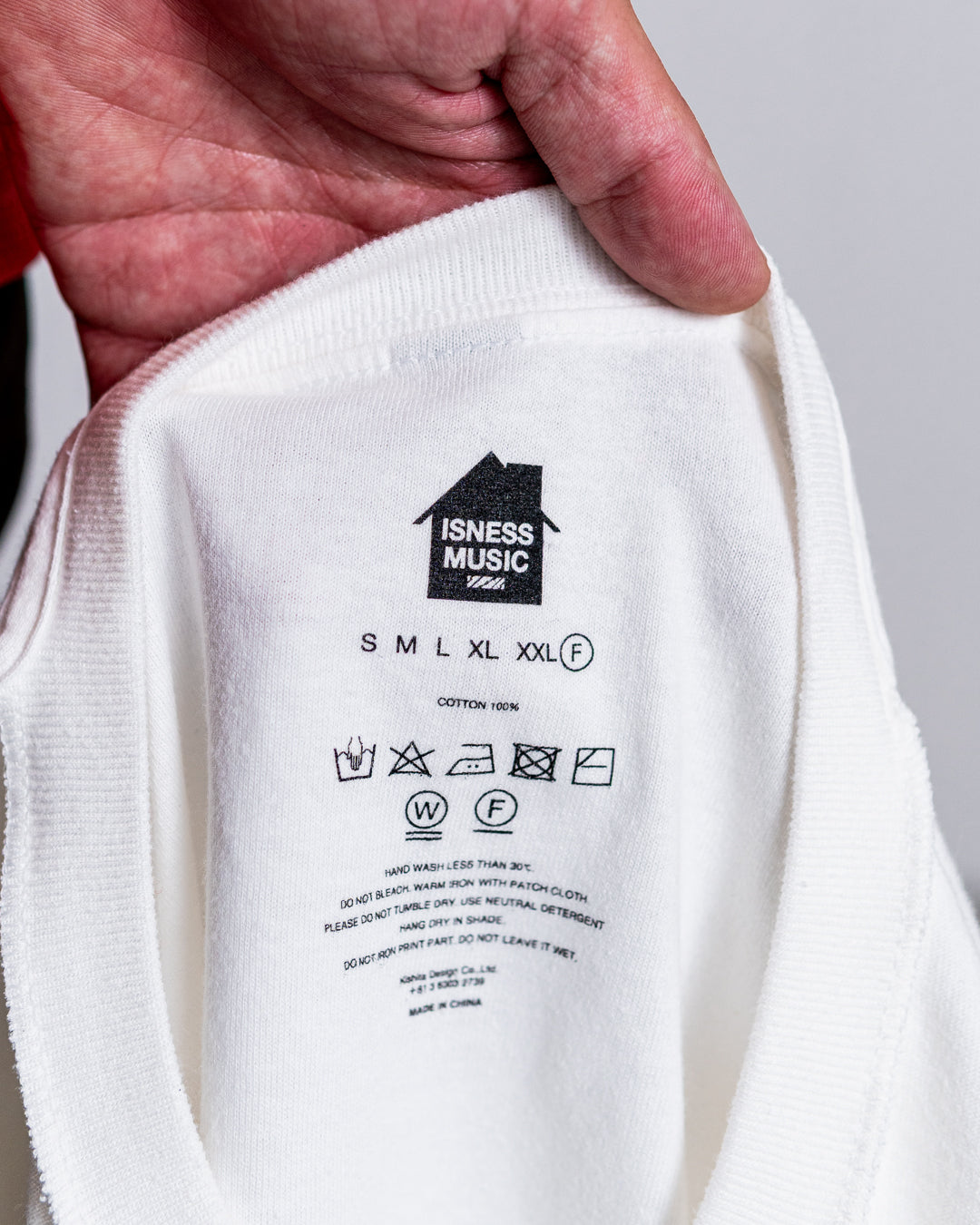 ISNESS MUSIC LOGO T-SHIRT