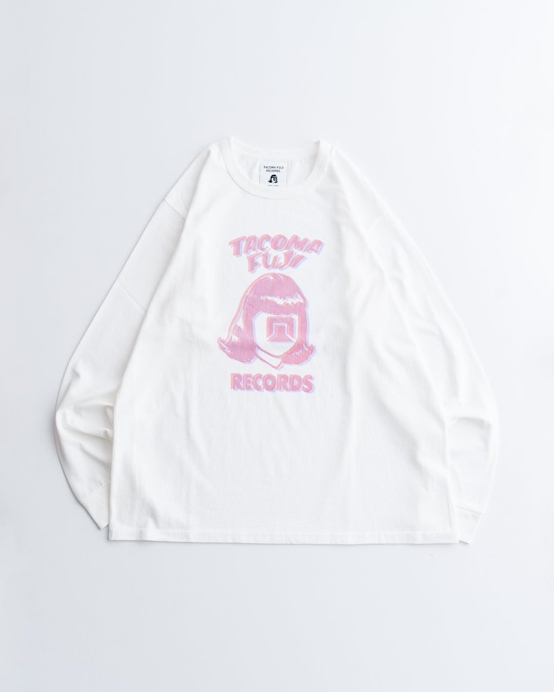TACOMA FUJI RECORDS TACOMA FUJI RECORDS LOGO LS Tee designed by Tomoo Gokita