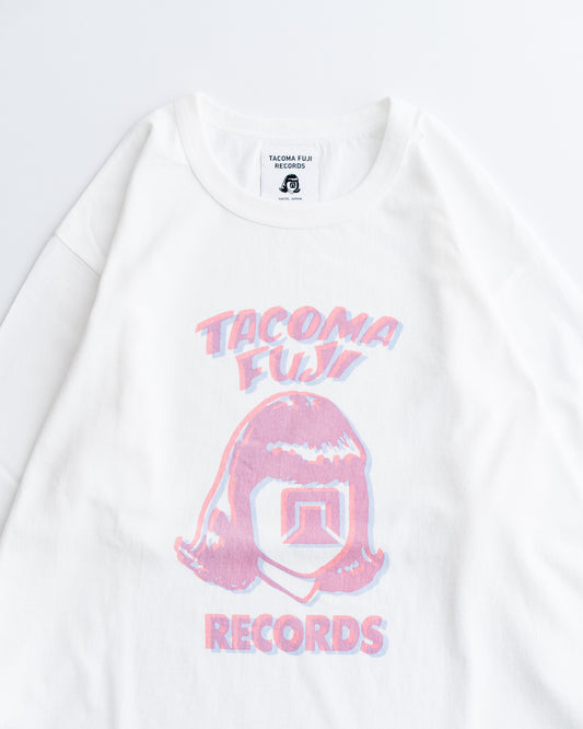 TACOMA FUJI RECORDS TACOMA FUJI RECORDS LOGO LS Tee designed by Tomoo Gokita