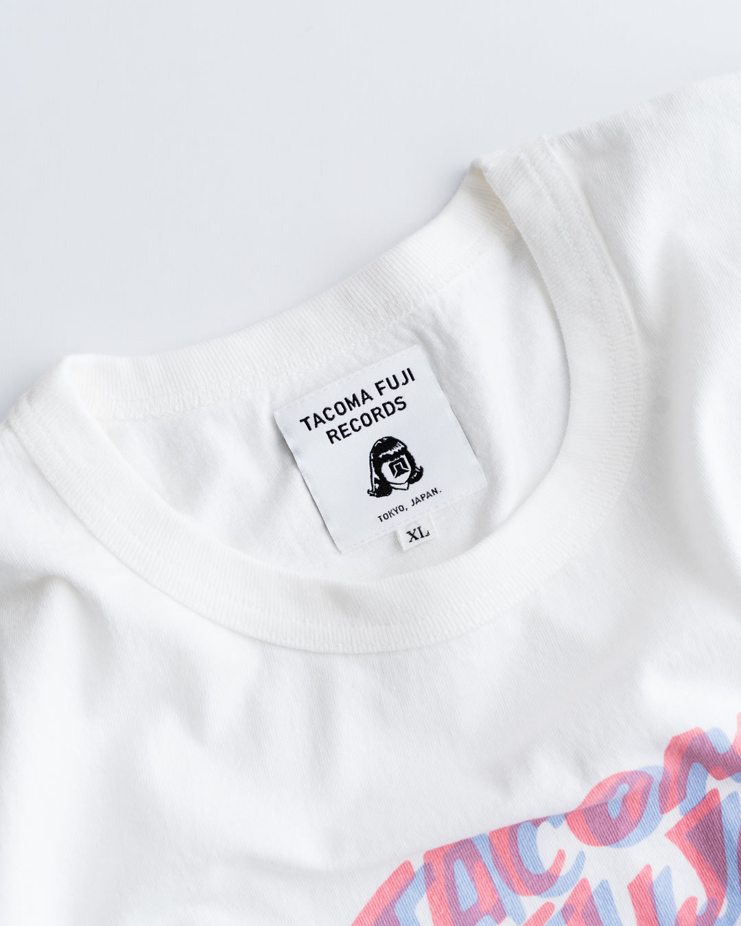 TACOMA FUJI RECORDS TACOMA FUJI RECORDS LOGO LS Tee designed by Tomoo Gokita
