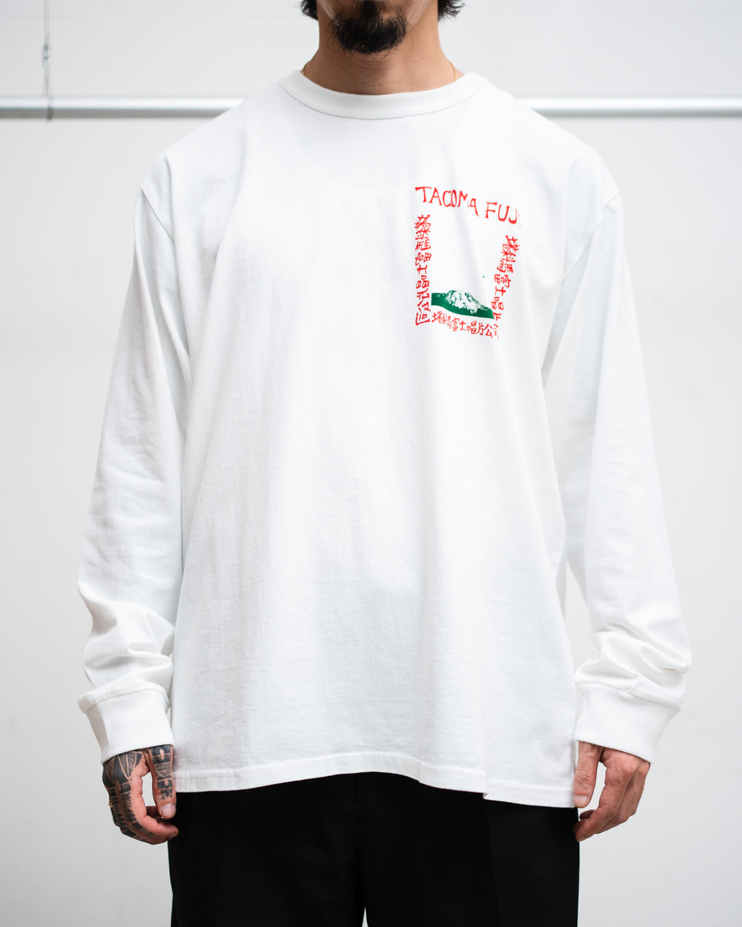 TACOMA FUJI RECORDS LIVE AT FILLMORE!? LS Tee designed by Hirohisa Yokoyama