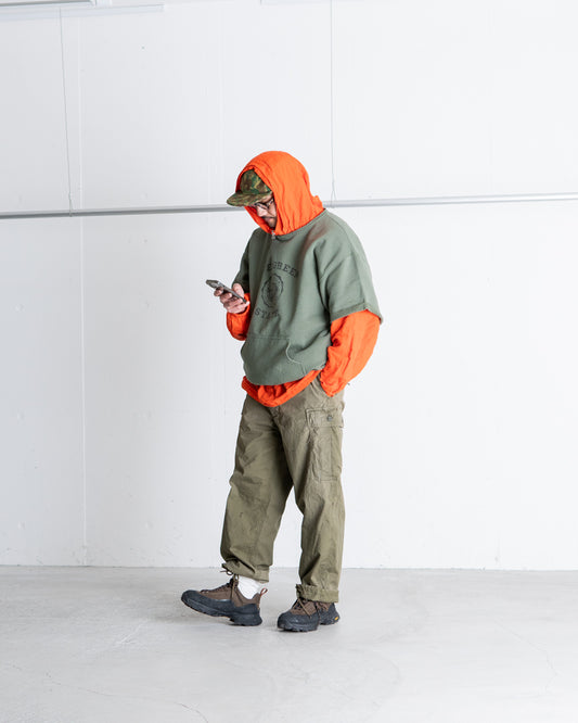 ANACHRONORM COLLEGE CUT-OFF S/S SWEAT