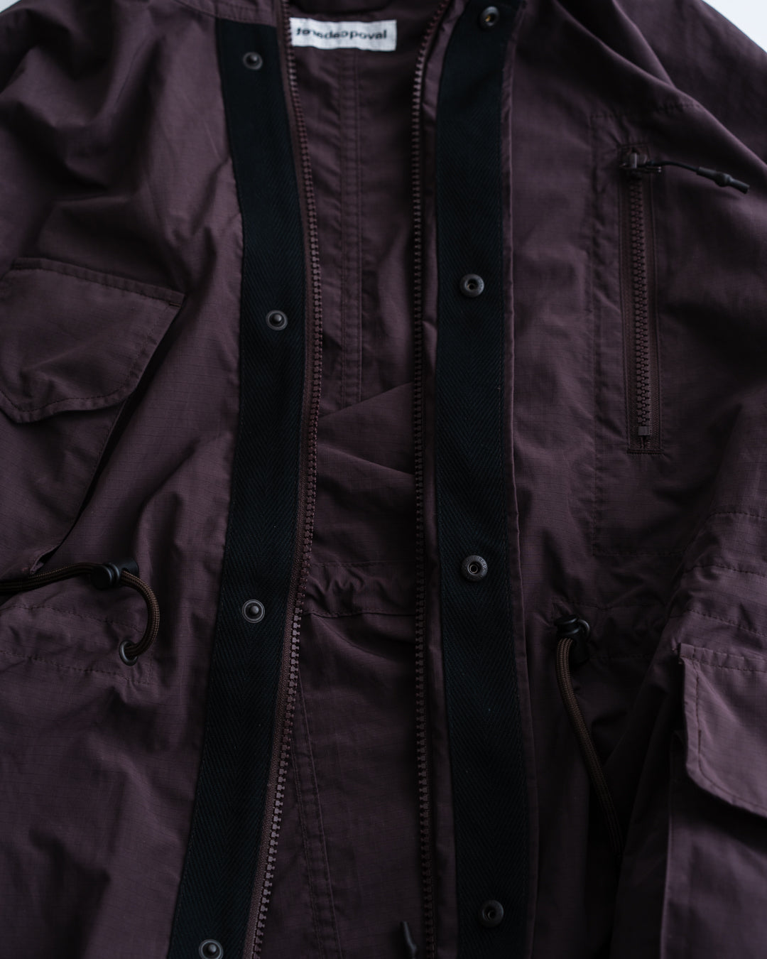 CABARET POVAL Nylon Combat Jacket