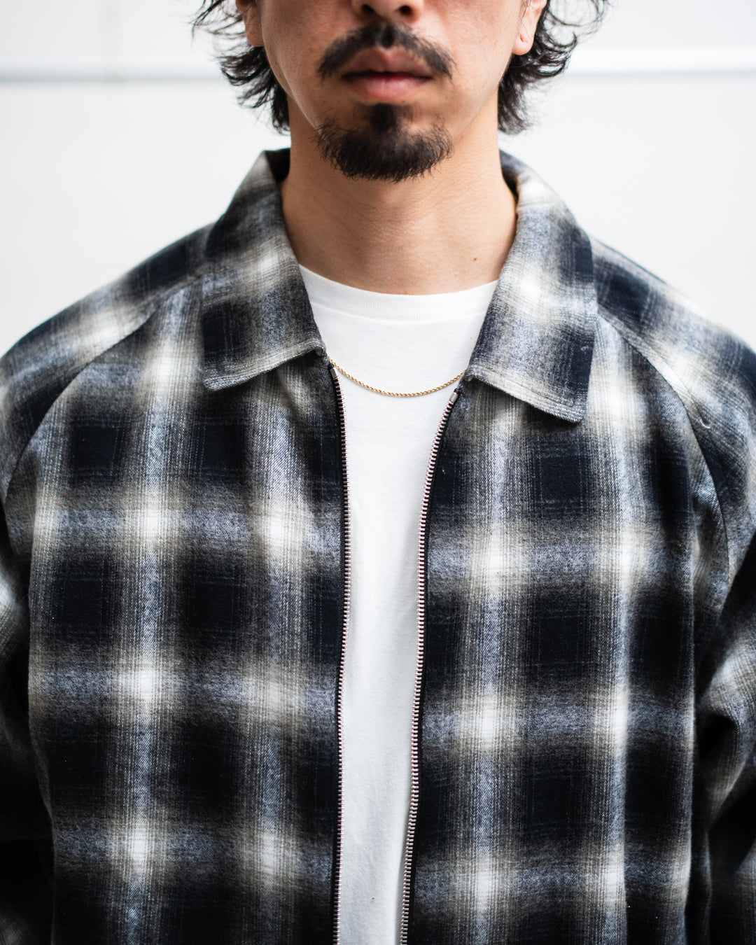 CABARET POVAL Ombre Check Drizzler Shirt