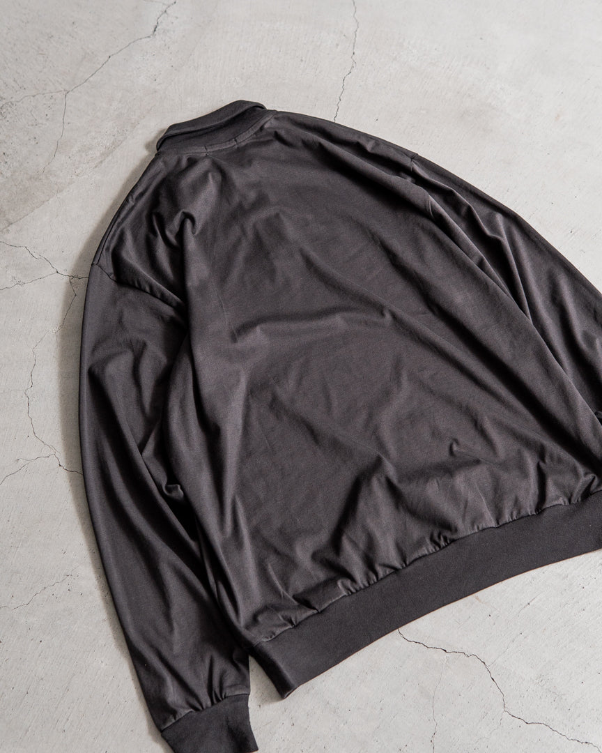 INTERIM HYPER BIG HIGH GAUGE SUVIN JERSEY LONG POLO SHIRT