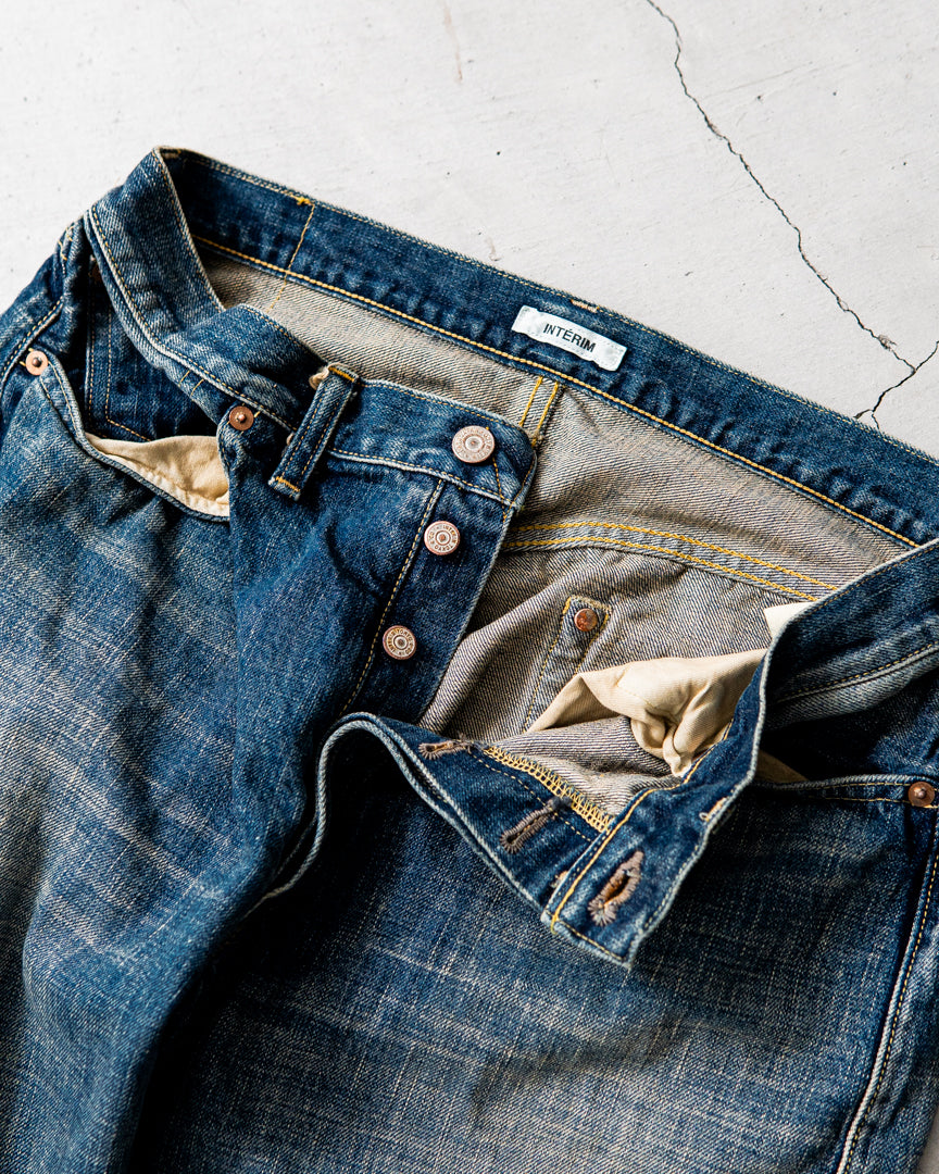 INTERIM CLASSIC VINTAGE "1947XX" SHUTTLE DENIM TROUSERS